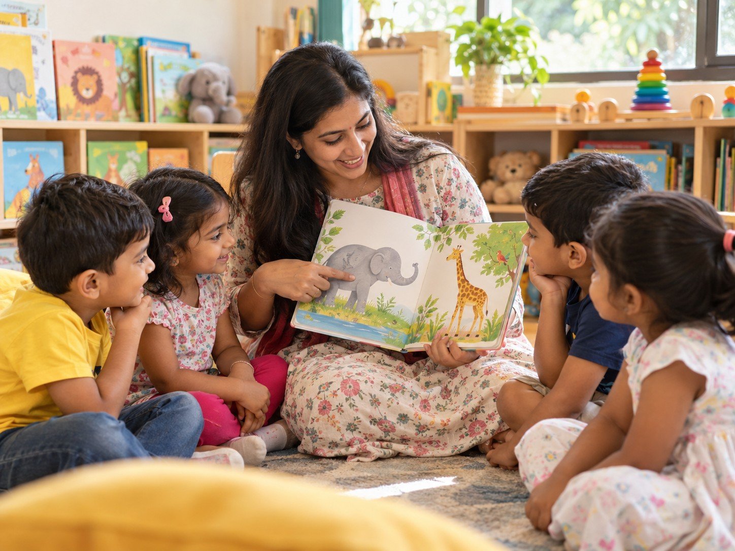 Sample gallery illustration 2: Storytelling & reading