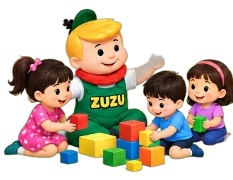 ZUZU Stacking Blocks with Toddlers