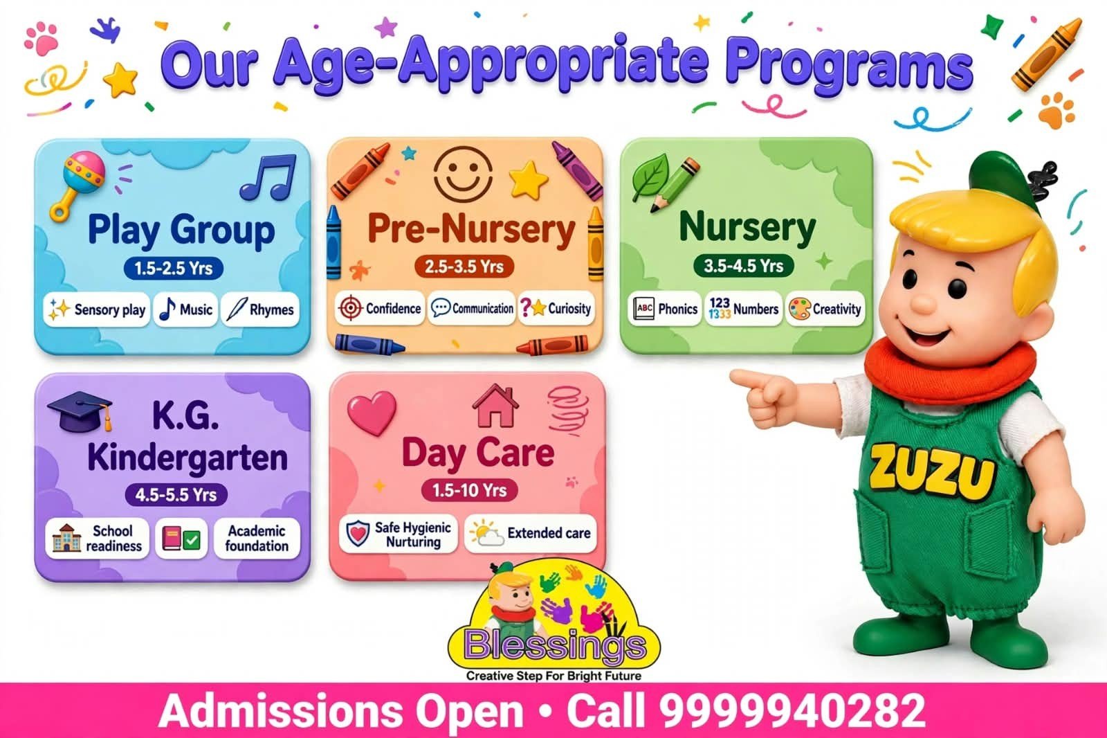 Interactive creative group learning and play activities
